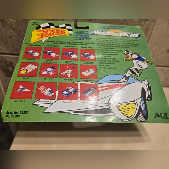 1994 Speed Racer Micro Techs Classic Speed Racer Mach V F1 Star - Picture 7 of 7